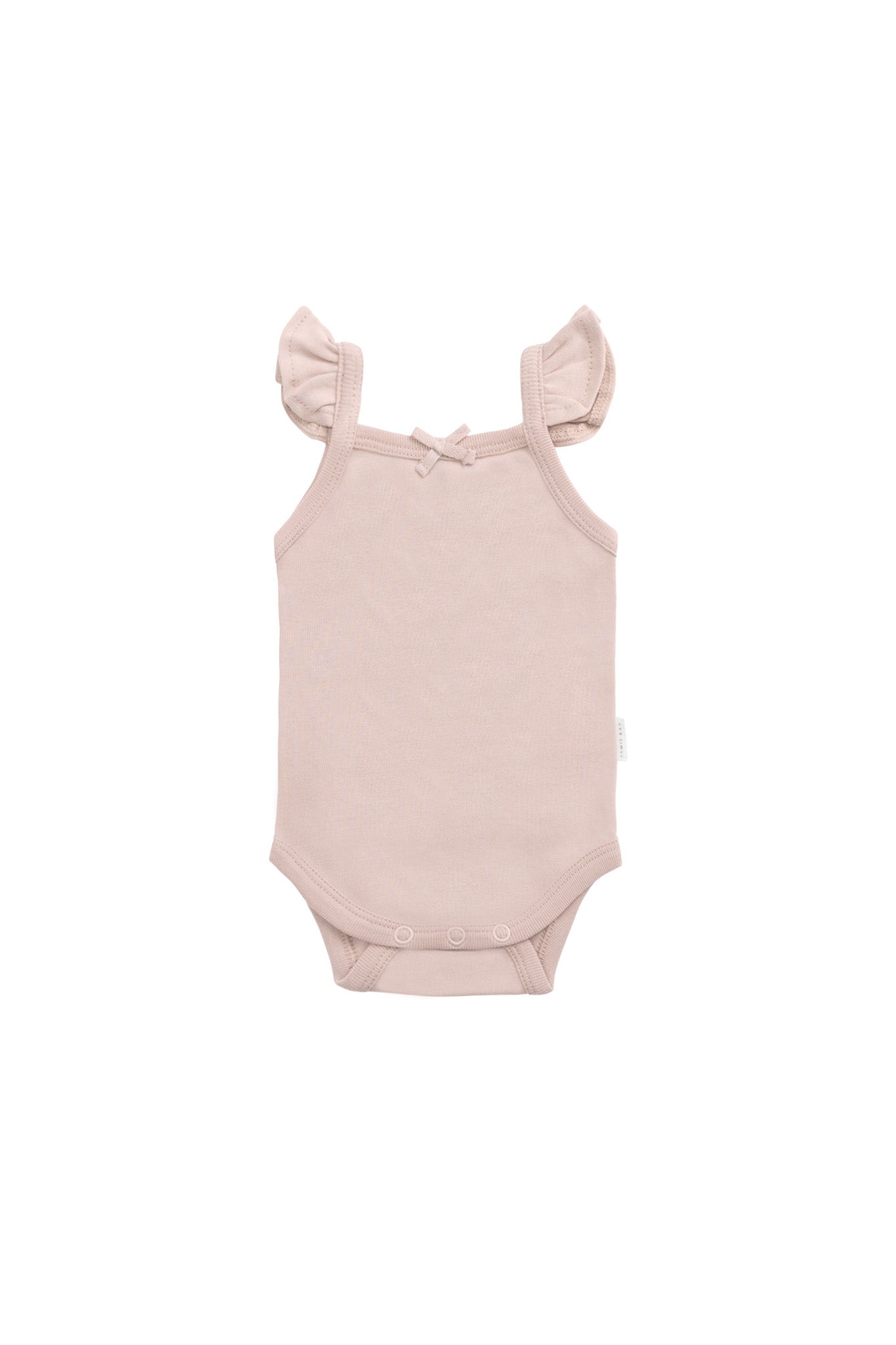 Organic Cotton Bettina Bodysuit - Shell Pink
