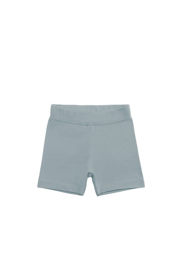 Organic Cotton Bike Short - Pond