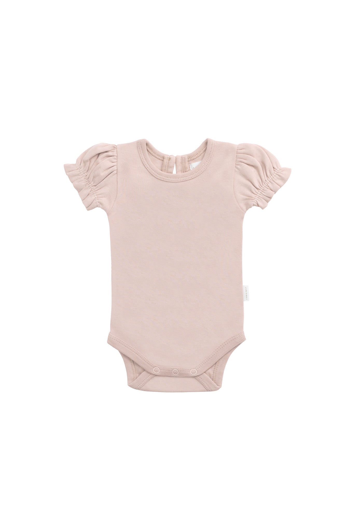 Organic Cotton Elly Bodysuit - Shell Pink