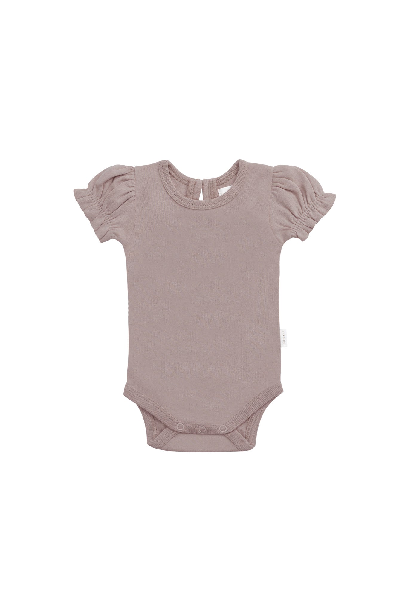 Organic Cotton Elly Bodysuit - Softest Mauve