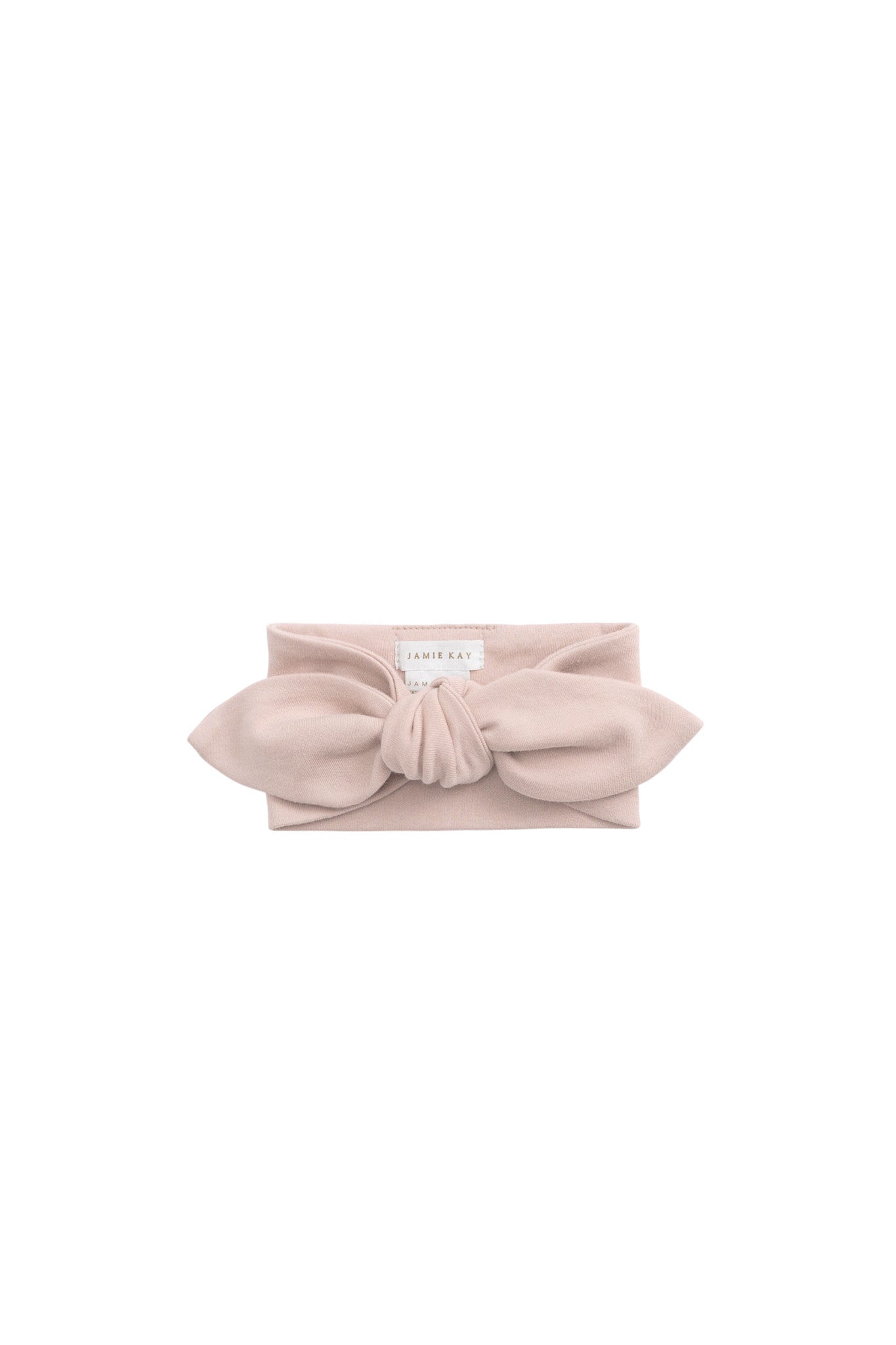 Organic Cotton Headband - Shell Pink