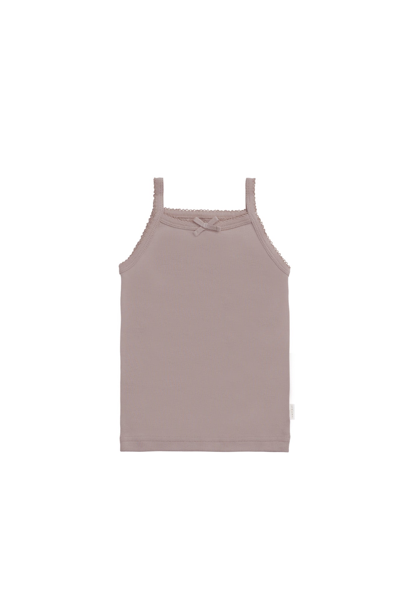 Organic Cotton Singlet - Softest Mauve