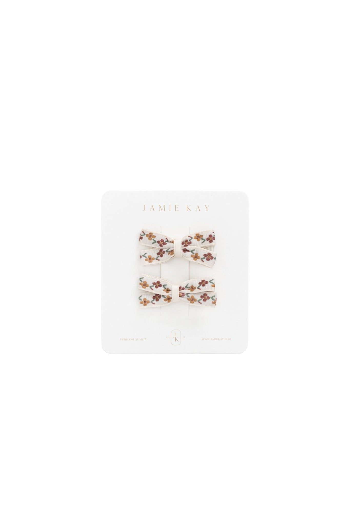 Camille Hair Clip Set - Auburn Golden