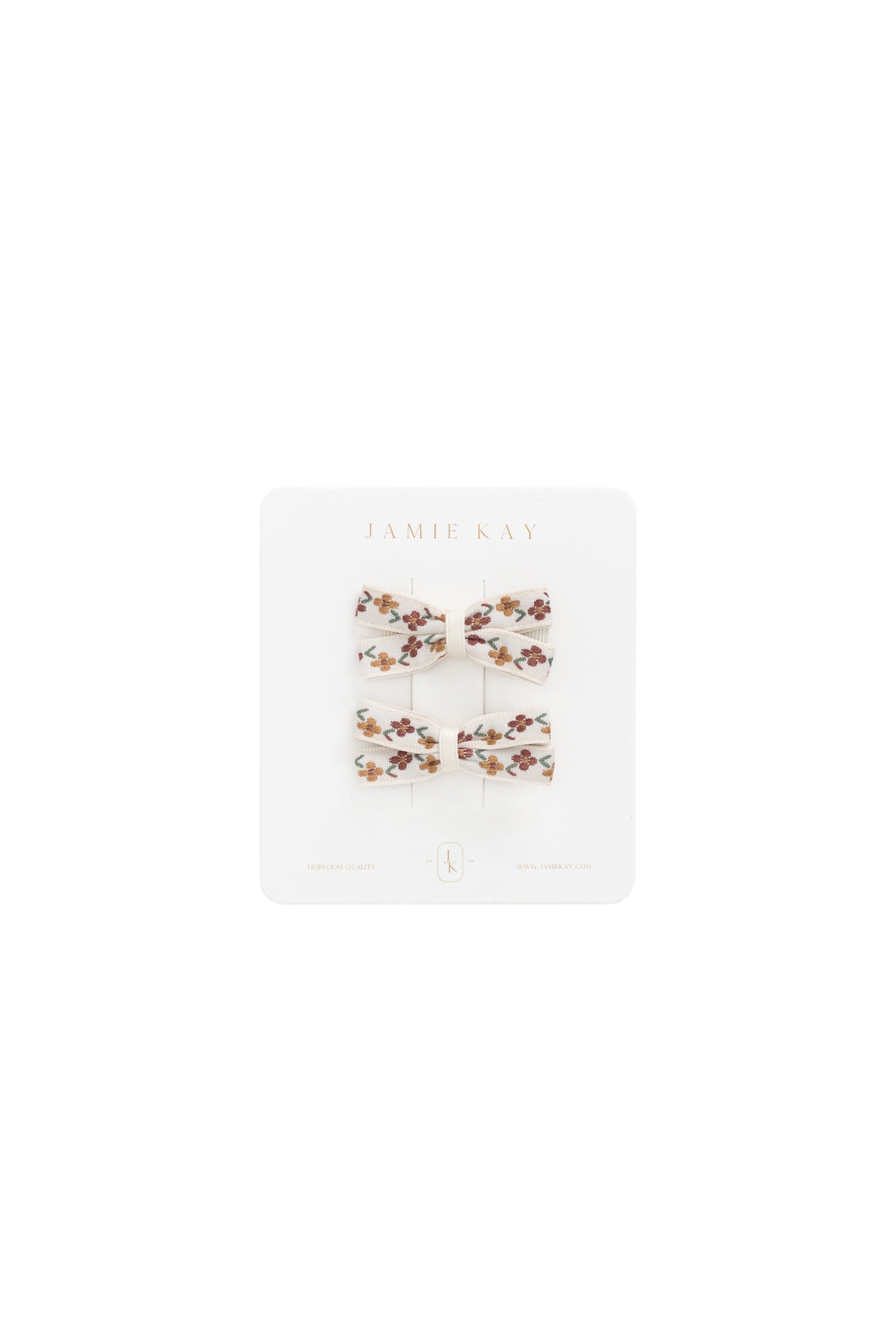 Camille Hair Clip Set - Auburn Golden