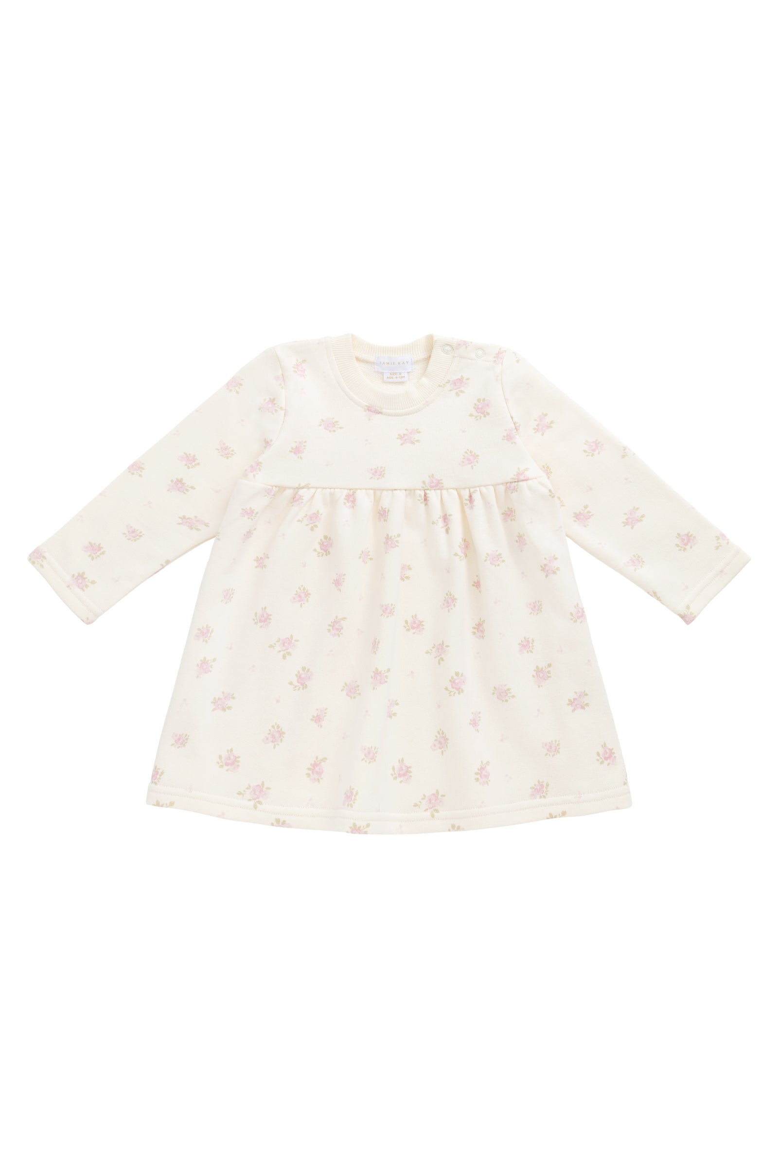 Organic Cotton Charlotte Dress - Simone Egret