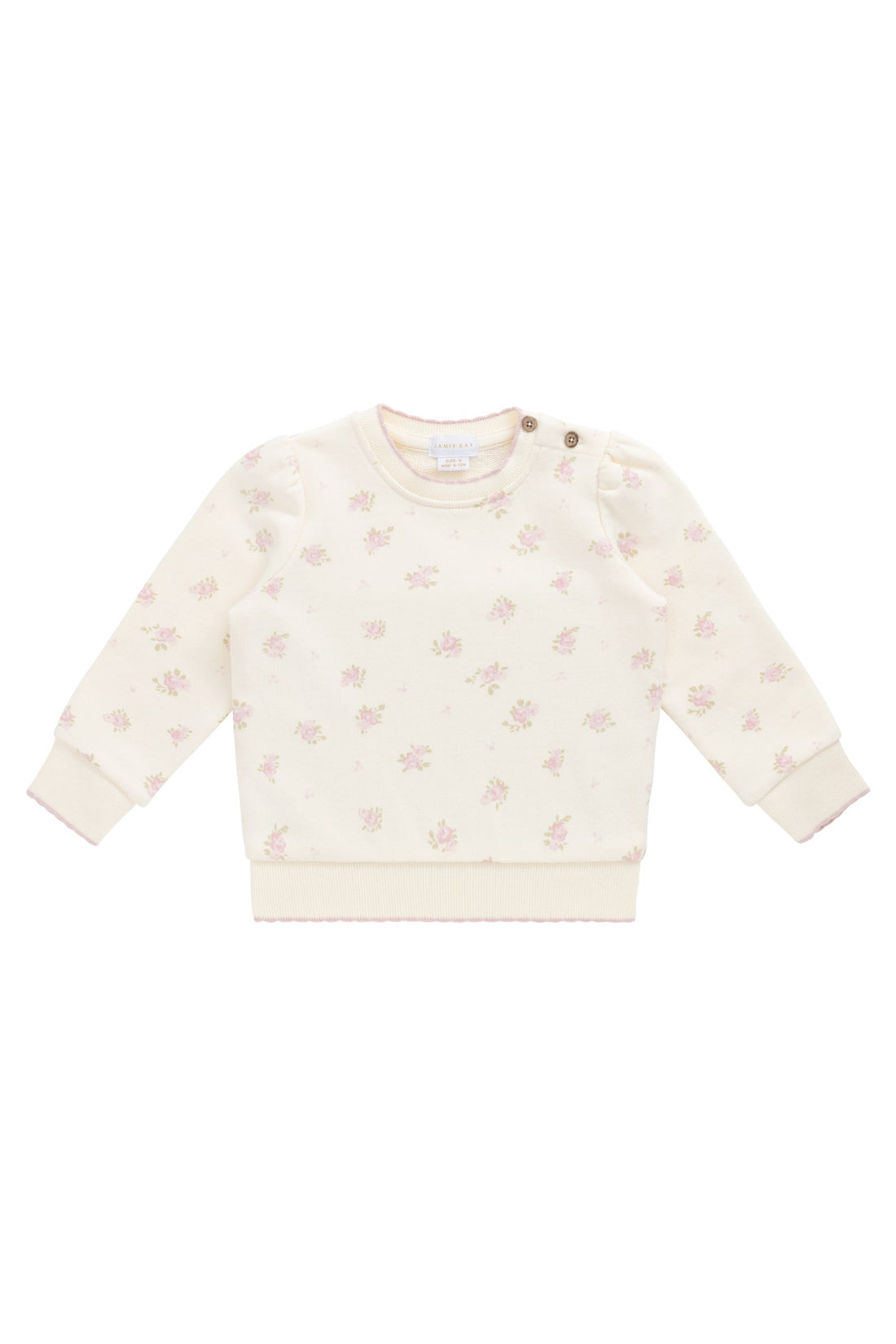 Organic Cotton Monroe Sweatshirt - Simone Egret