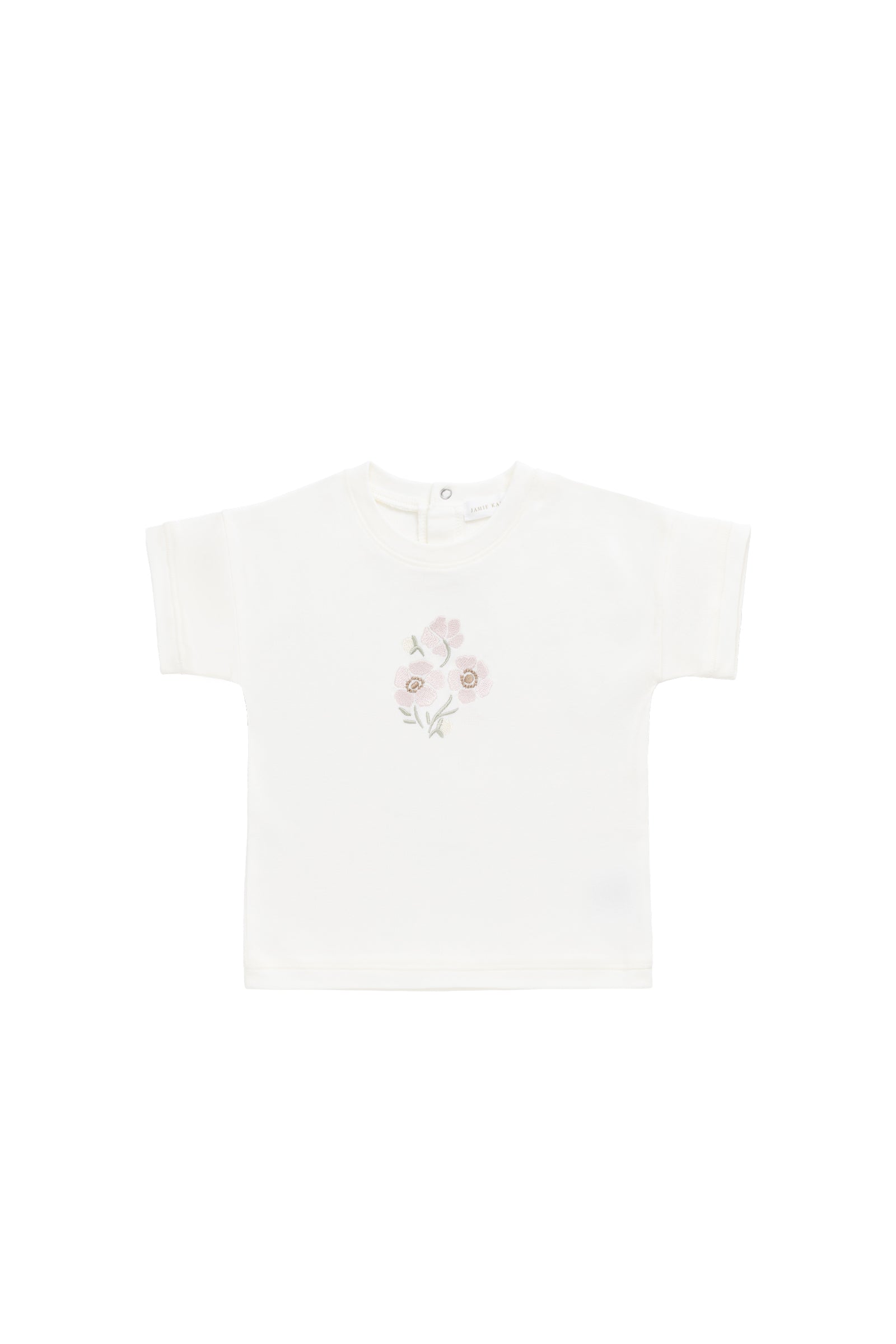 Pima Cotton Mimi Top - Parchment Penelope Rose Quartz