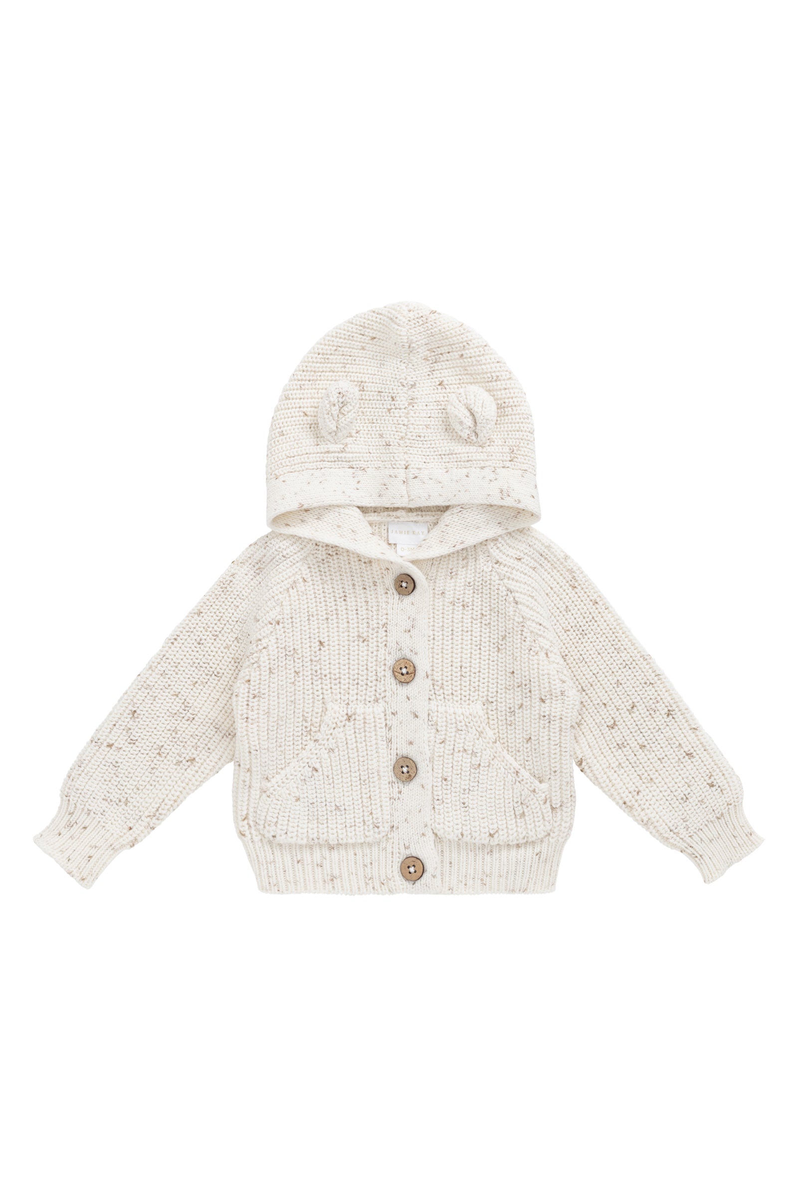 OG Bear Knit - Pistachio Fleck