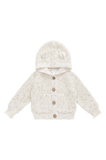OG Bear Knit - Pistachio Fleck