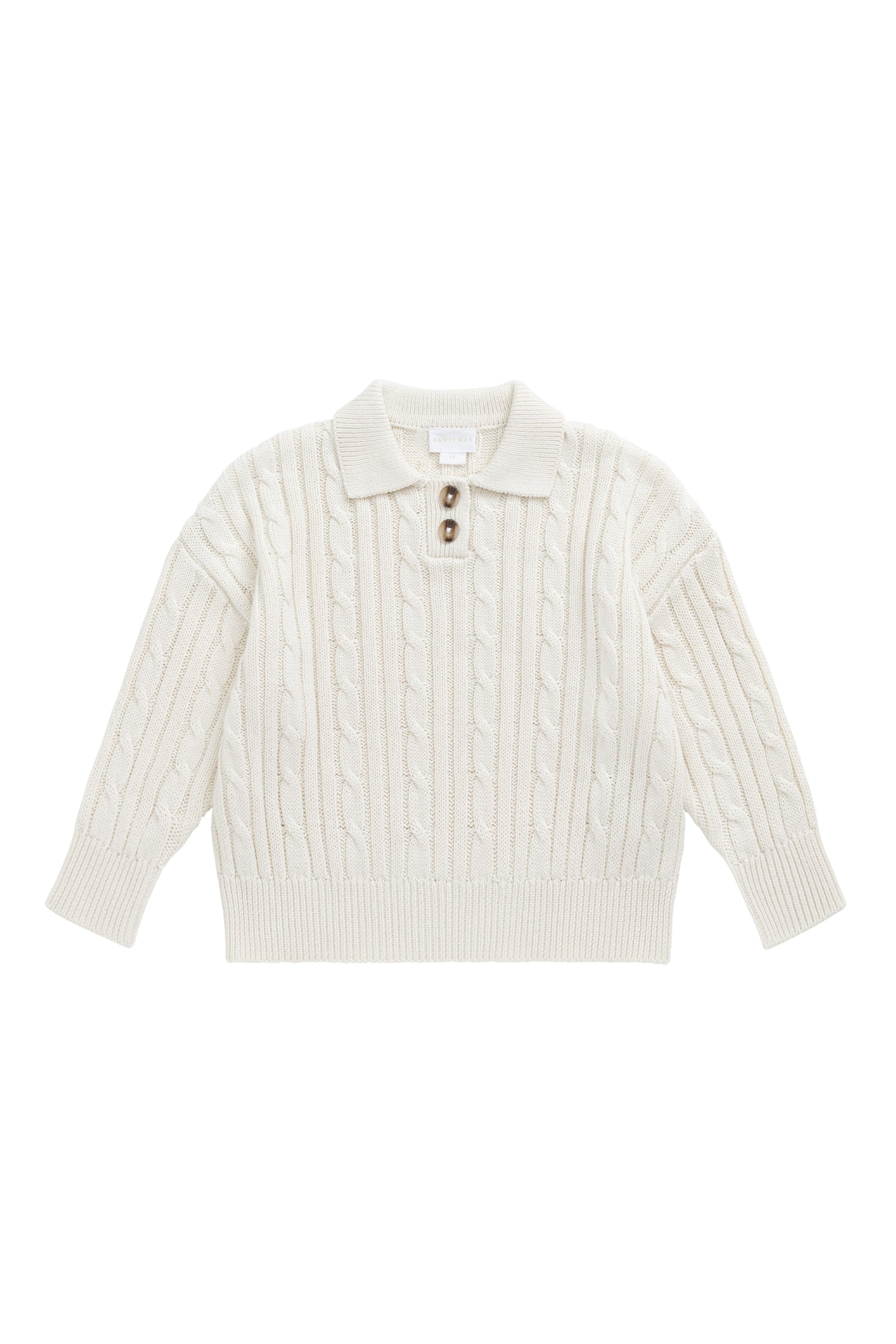 Wade Knitted Jumper - Cloud
