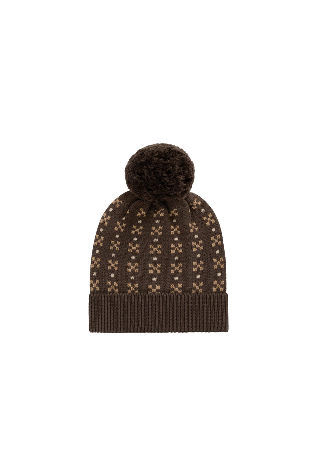 Bertie Hat - Fairisle Desert Palm