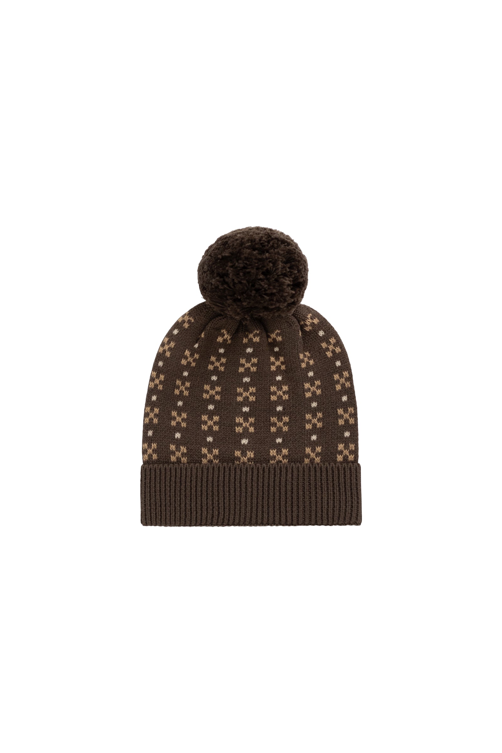 Bertie Hat - Fairisle Desert Palm