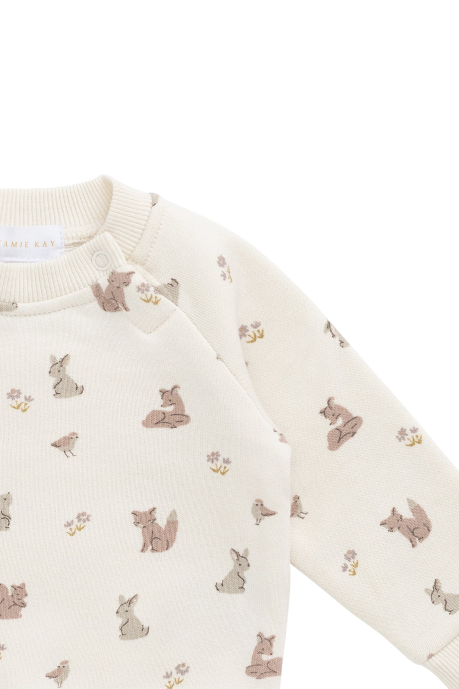 Organic Cotton Flynn Sweatshirt - Forest Friends