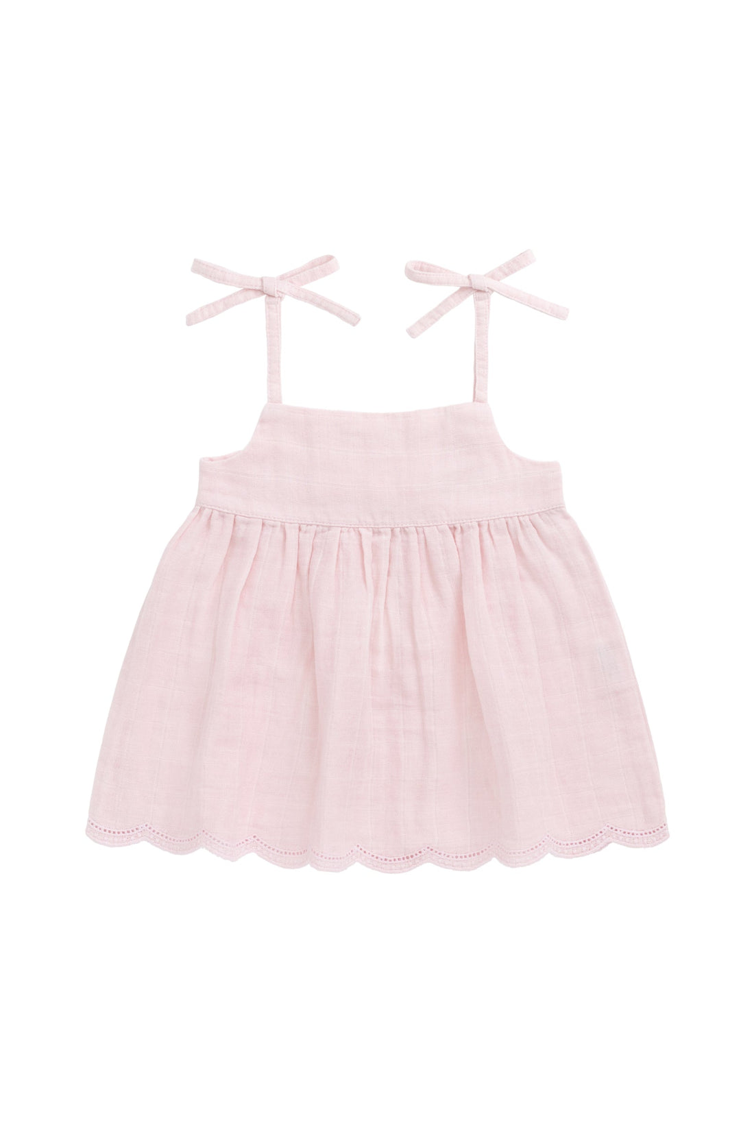 Organic Cotton Muslin Briella Top - Poppy