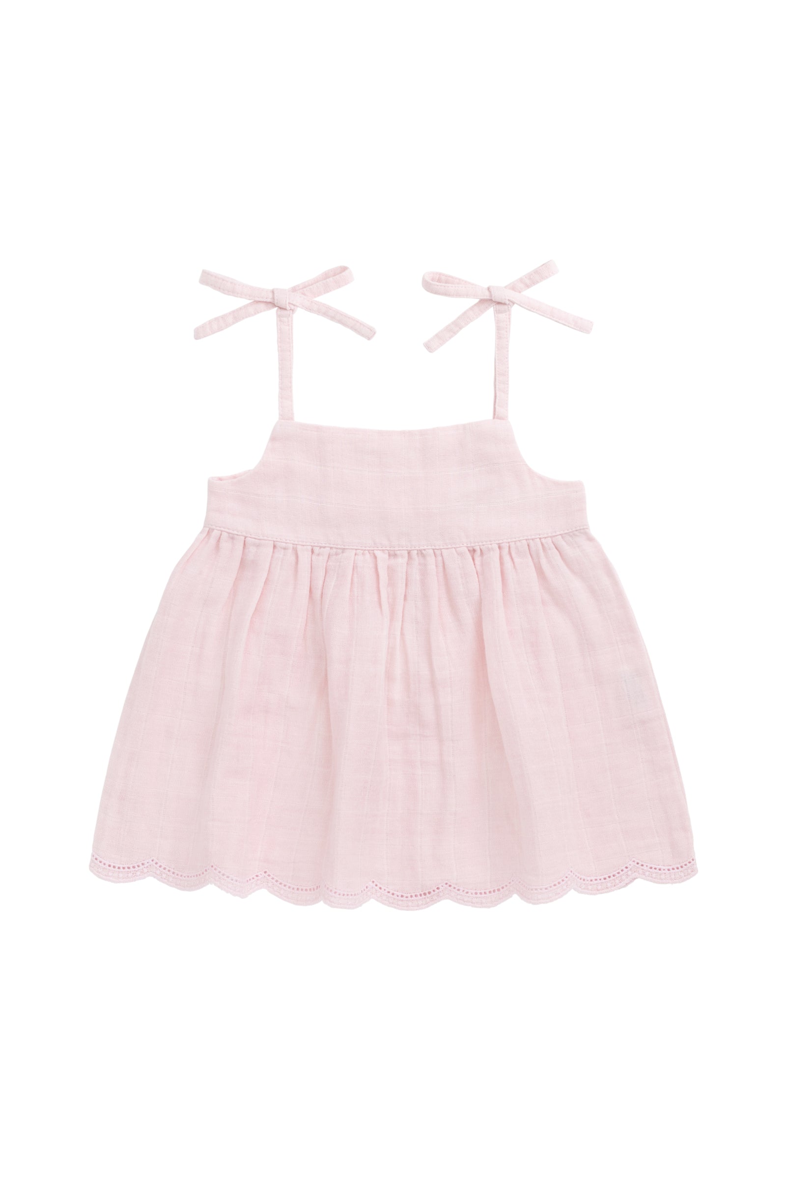 Organic Cotton Muslin Briella Top - Poppy