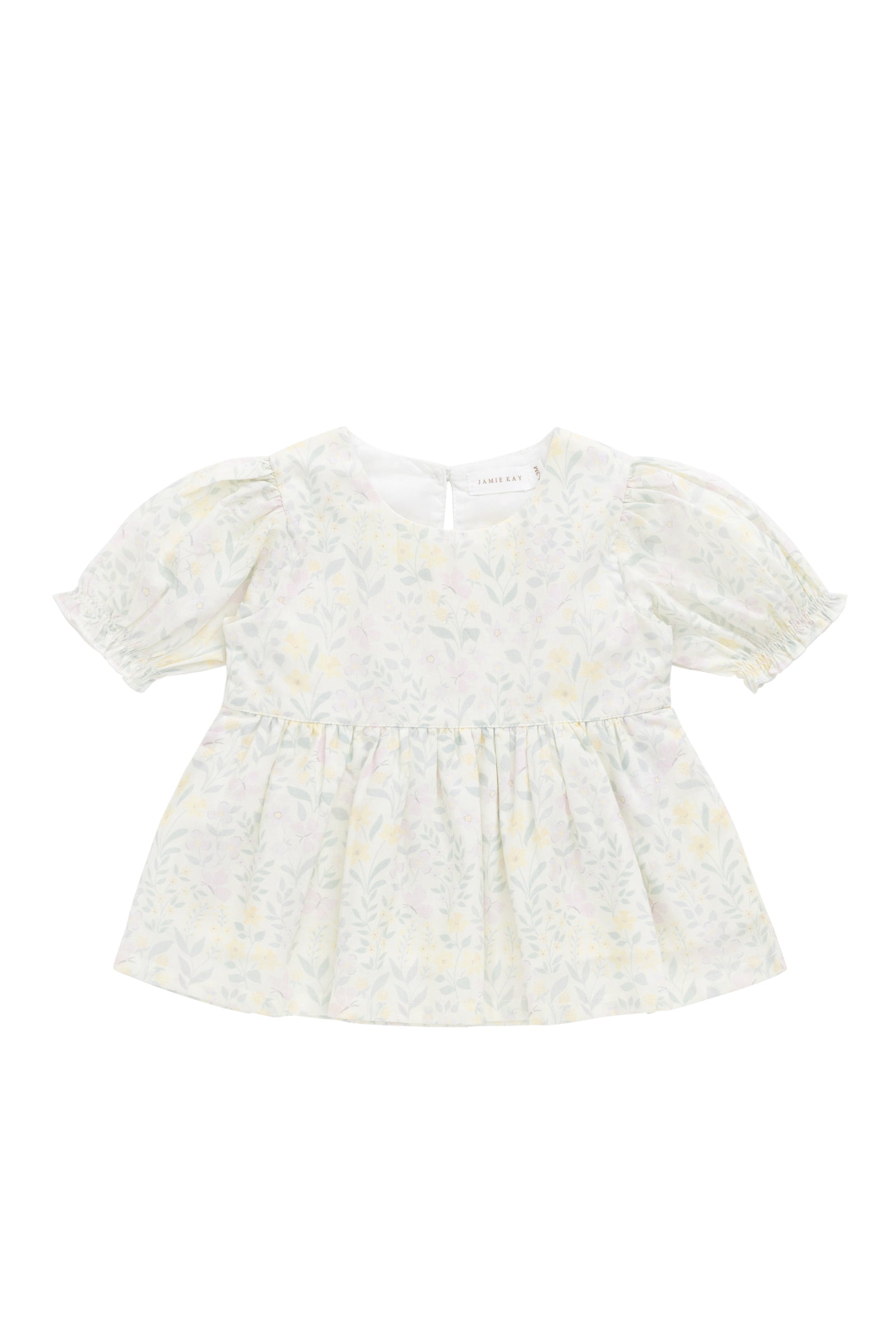 Organic Cotton Samara Top - Daphne Egret