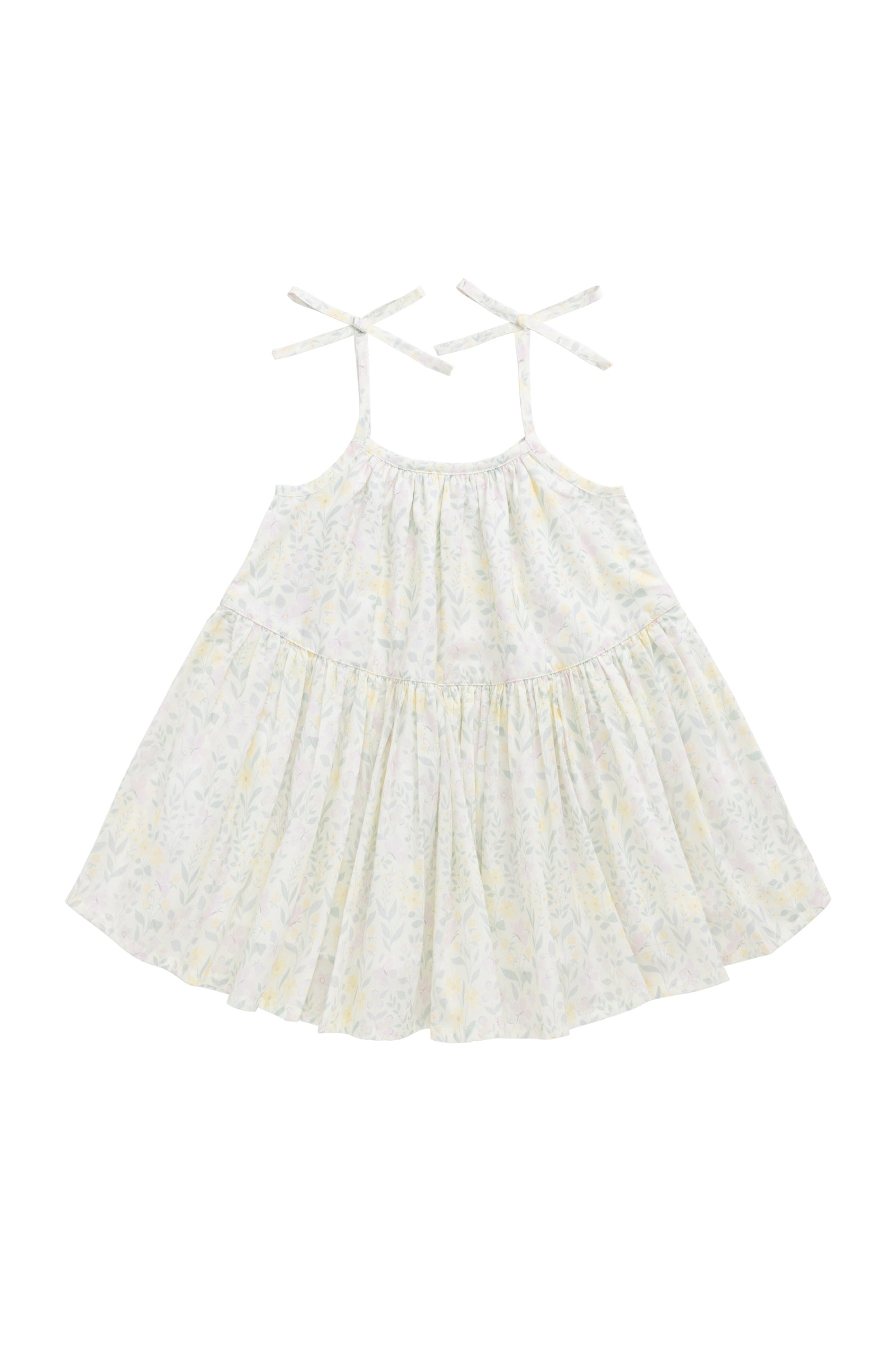 Organic Cotton Winnie Dress - Daphne Egret
