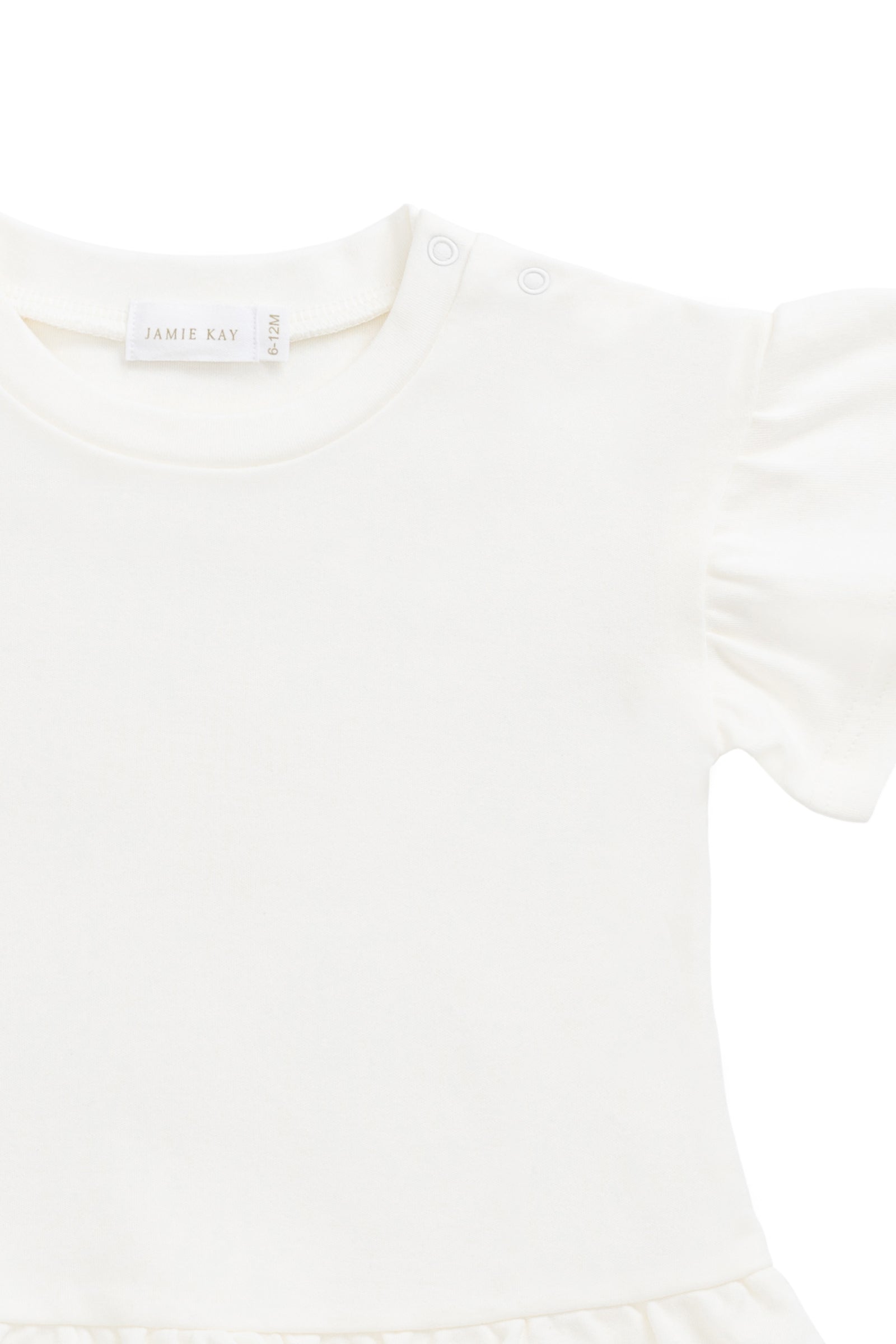Pima Cotton Imogen Top - Coconut