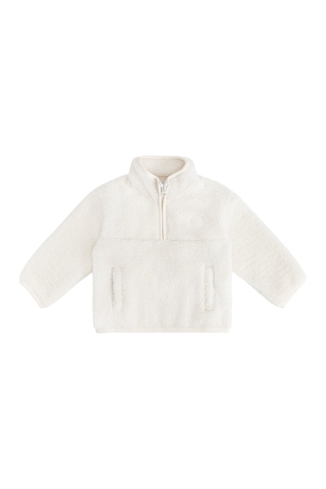 Henrik Zip Pullover - Natural