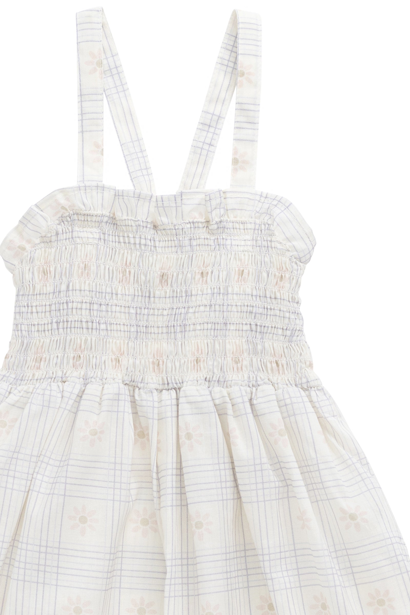 Organic Cotton Arabella Jumpsuit - Marguerite Egret