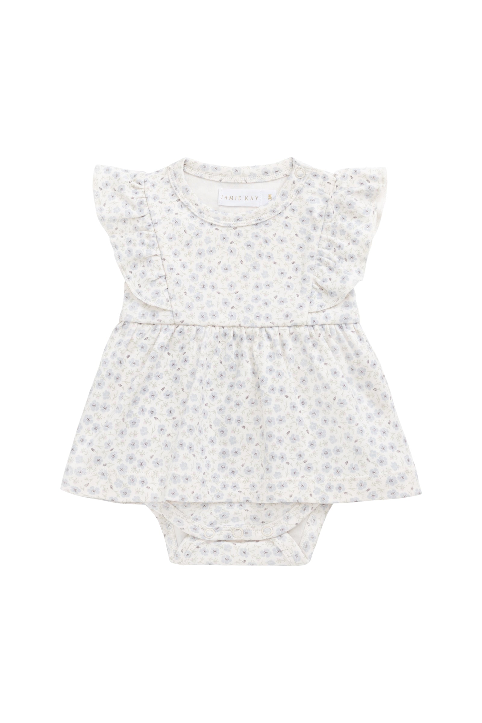 Organic Cotton Elianna Playsuit - Penelope Evening Haze