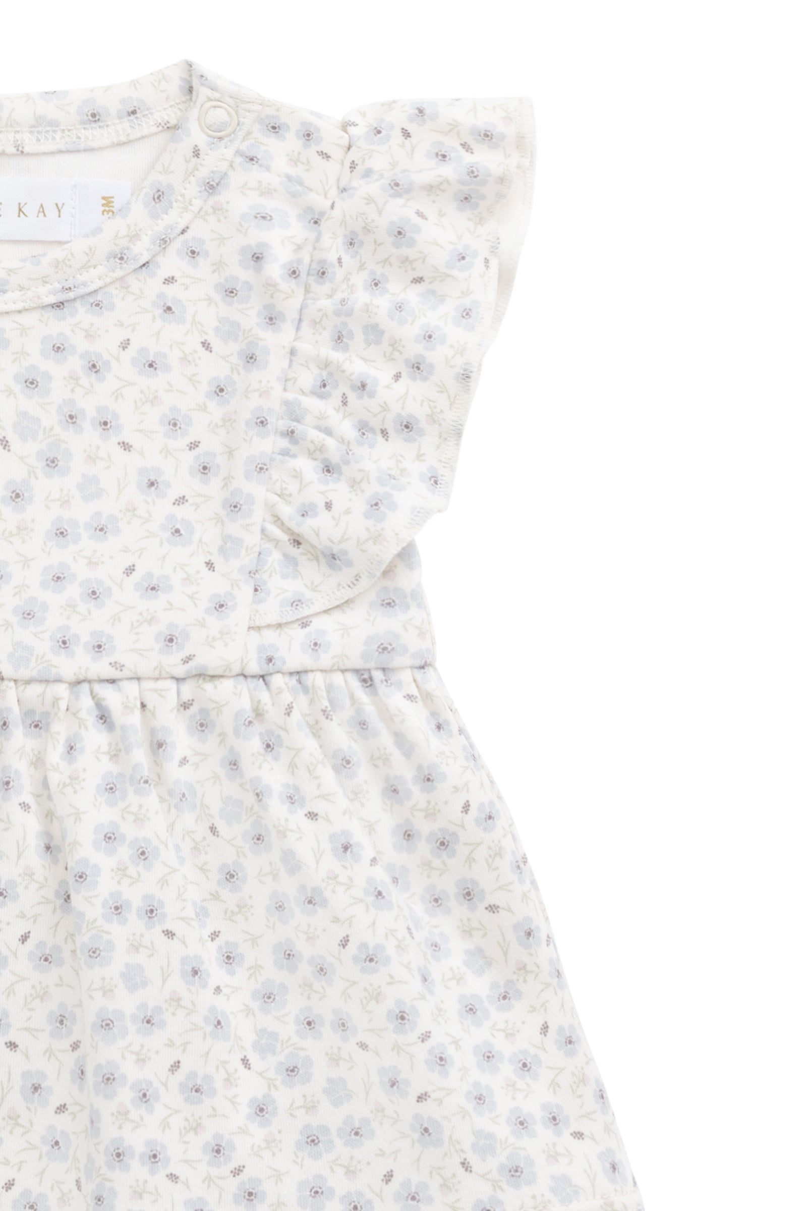 Organic Cotton Elianna Playsuit - Penelope Evening Haze