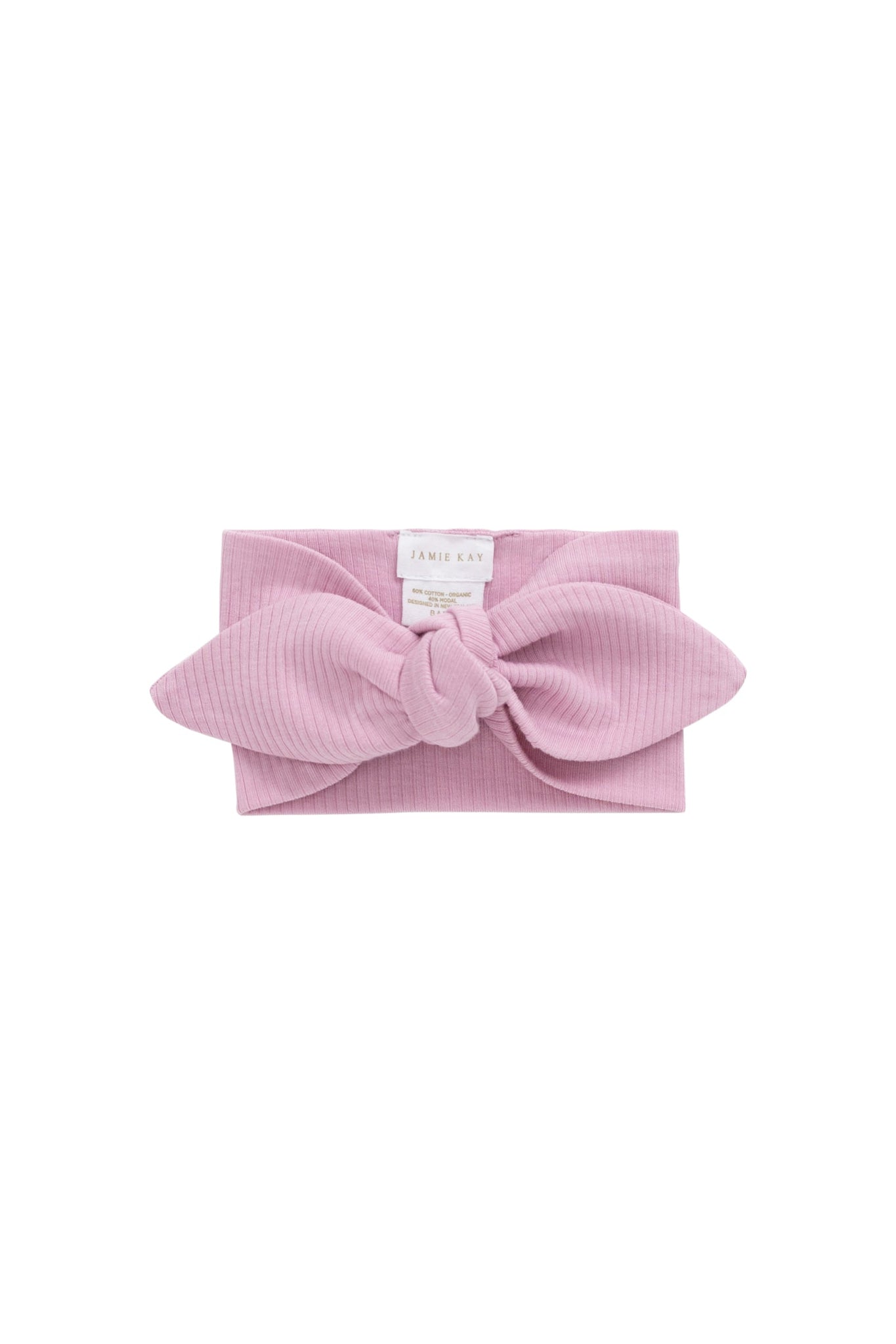 Organic Cotton Modal Lilian Headband - Dahlia