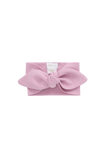 Organic Cotton Modal Lilian Headband - Dahlia
