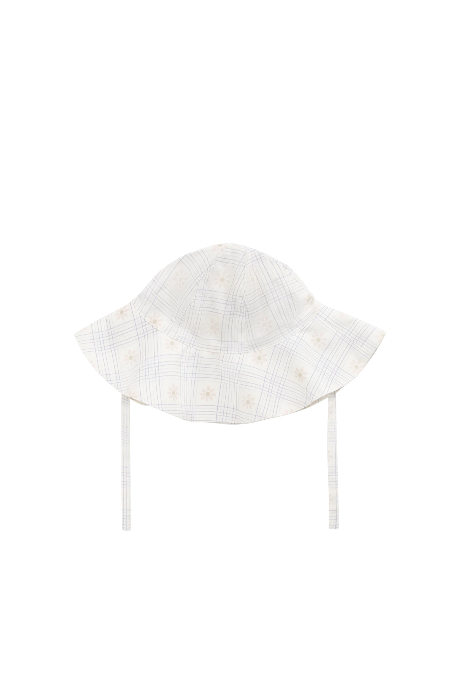 Organic Cotton Noelle Hat - Marguerite Egret