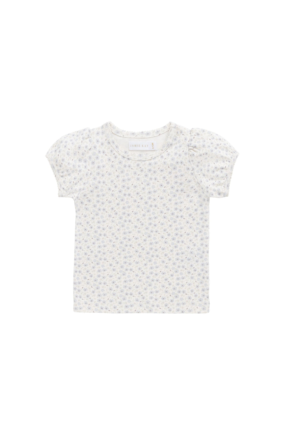 Organic Cotton Prarie Top - Penelope Evening Haze