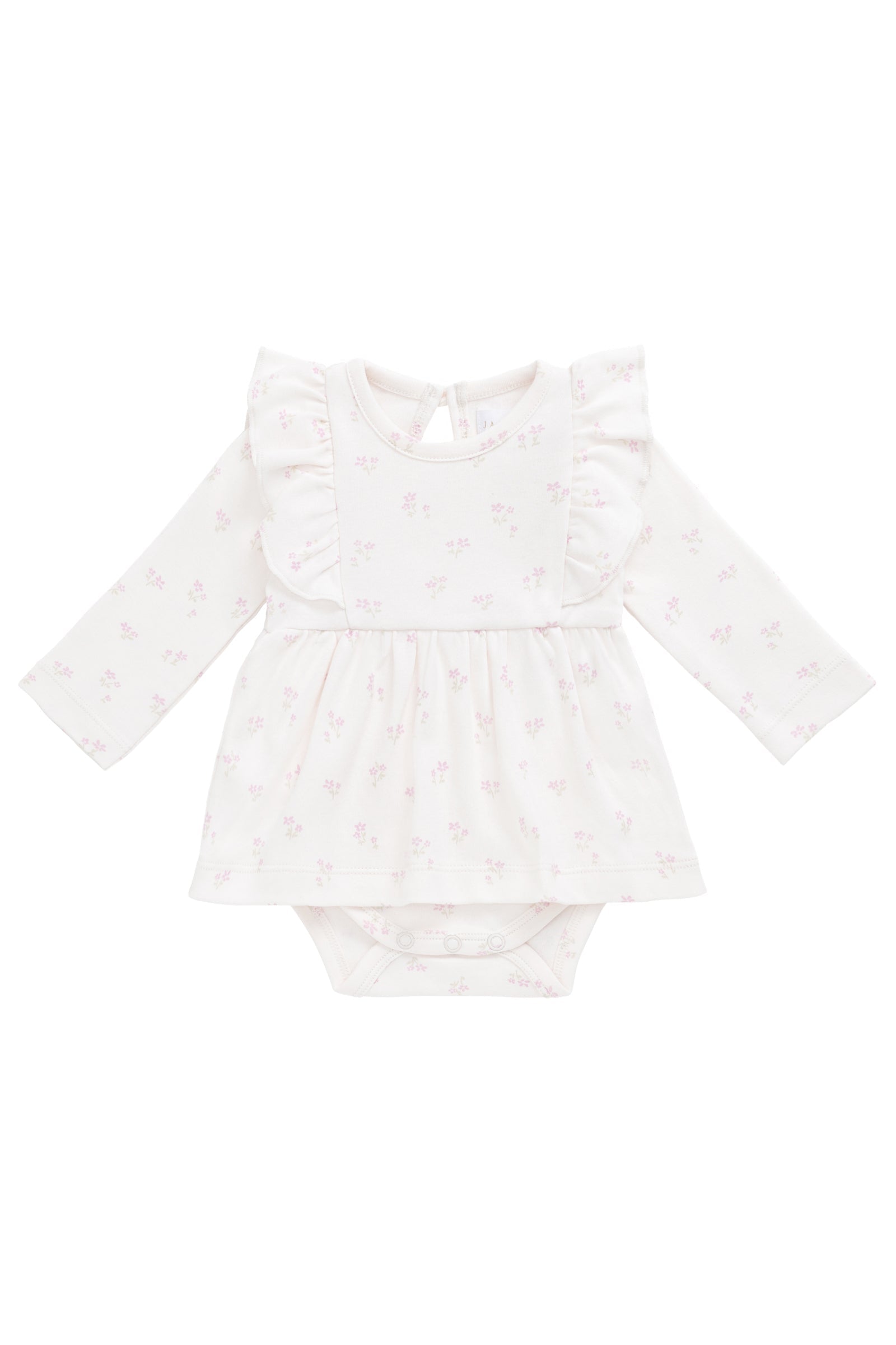 Organic Cotton Vivienne Playsuit - Pauline Pink