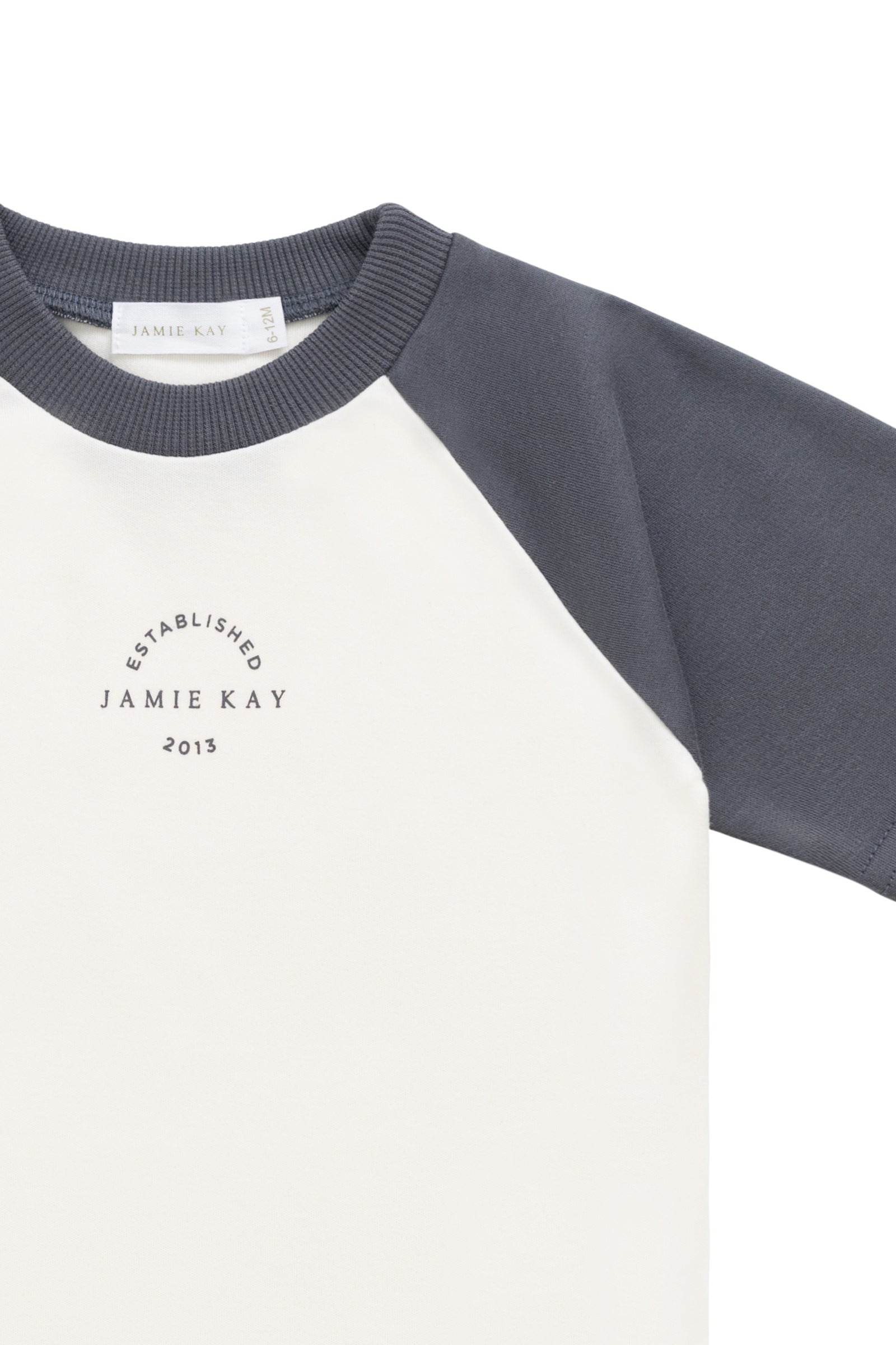 Pima Cotton Dax Tee - Tofu/Atlantic JK Established