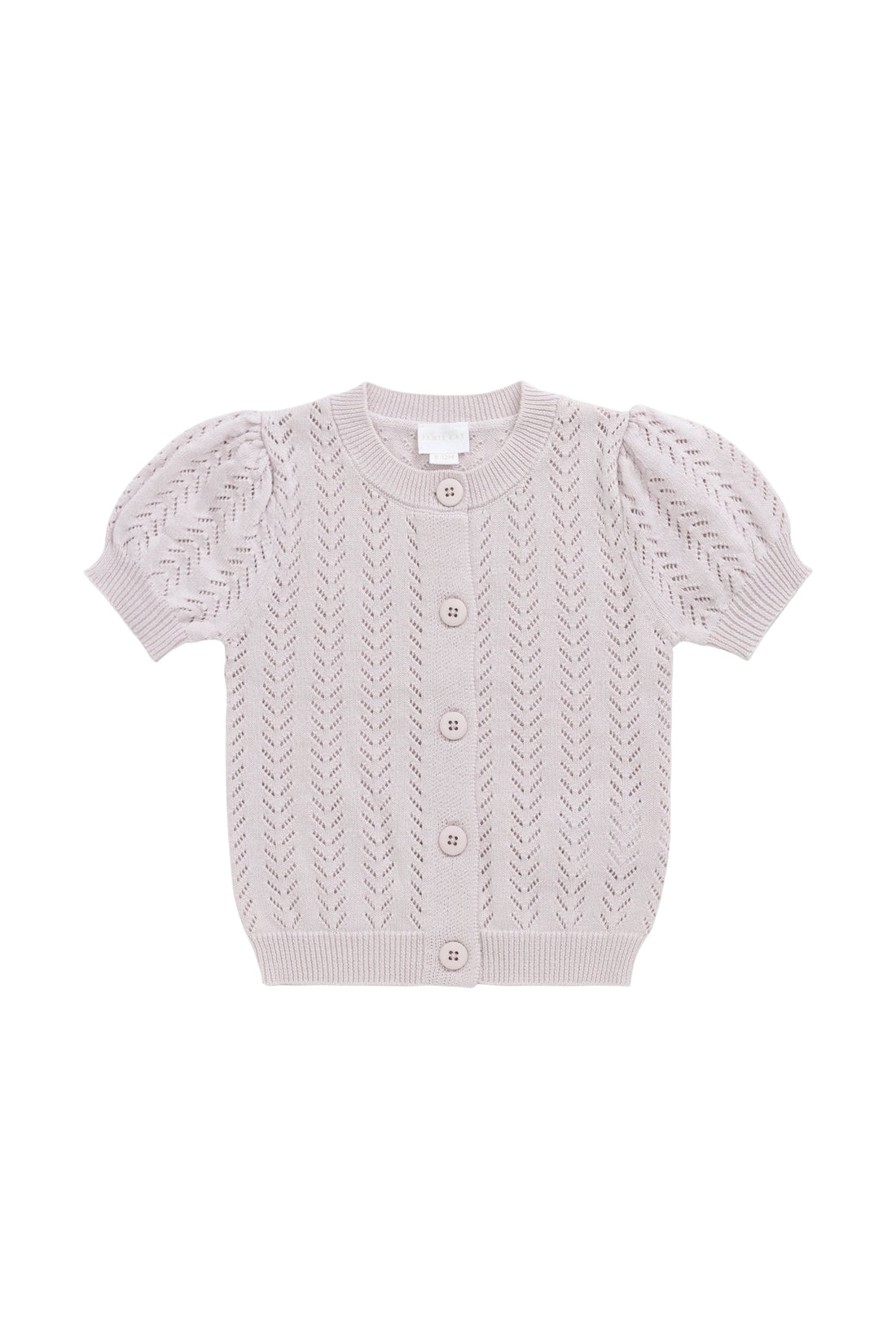Aria Knitted Top - Pale Lilac