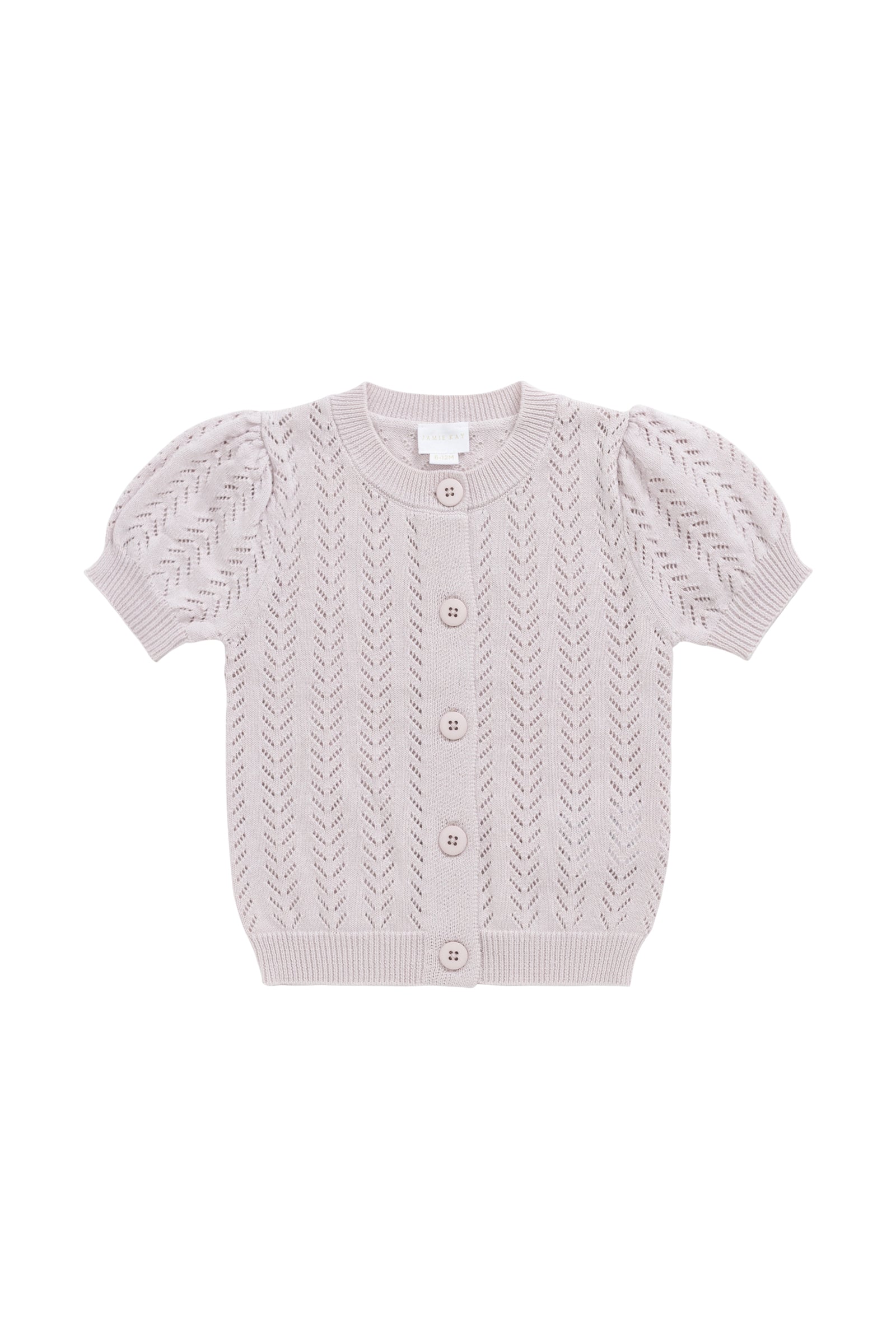 Aria Knitted Top - Pale Lilac