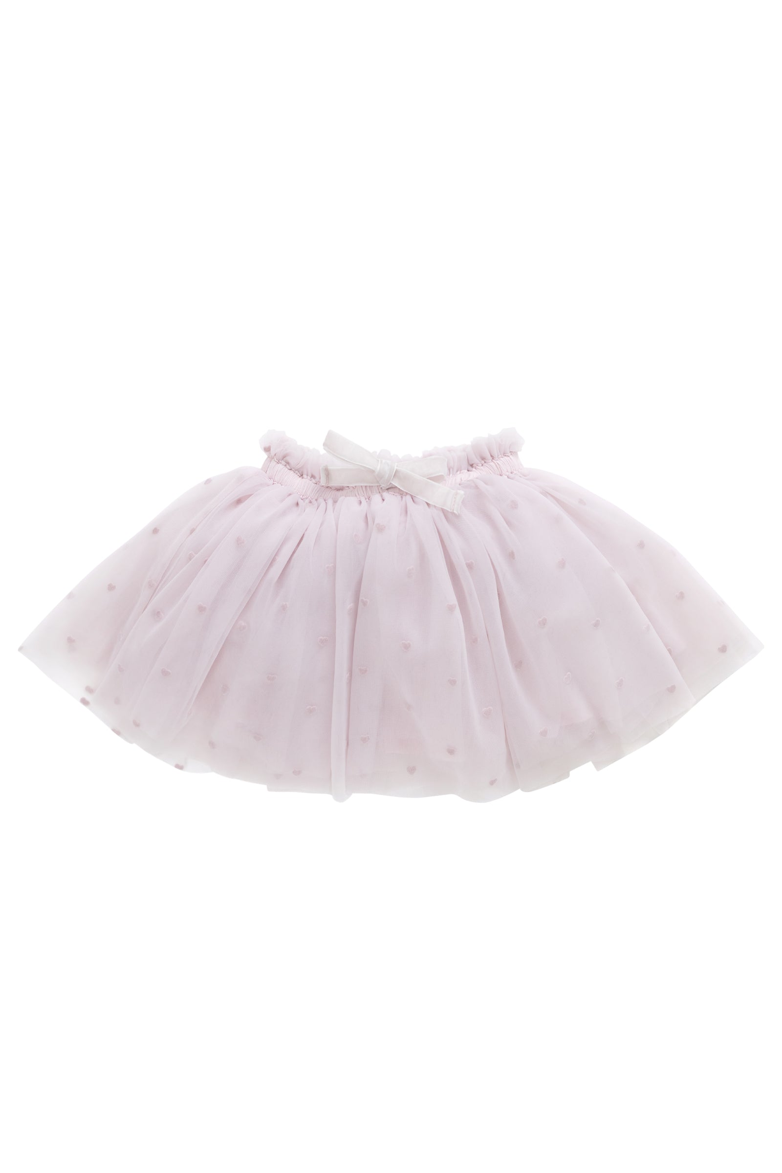 Lottie Skirt - Petite Heart Flocking