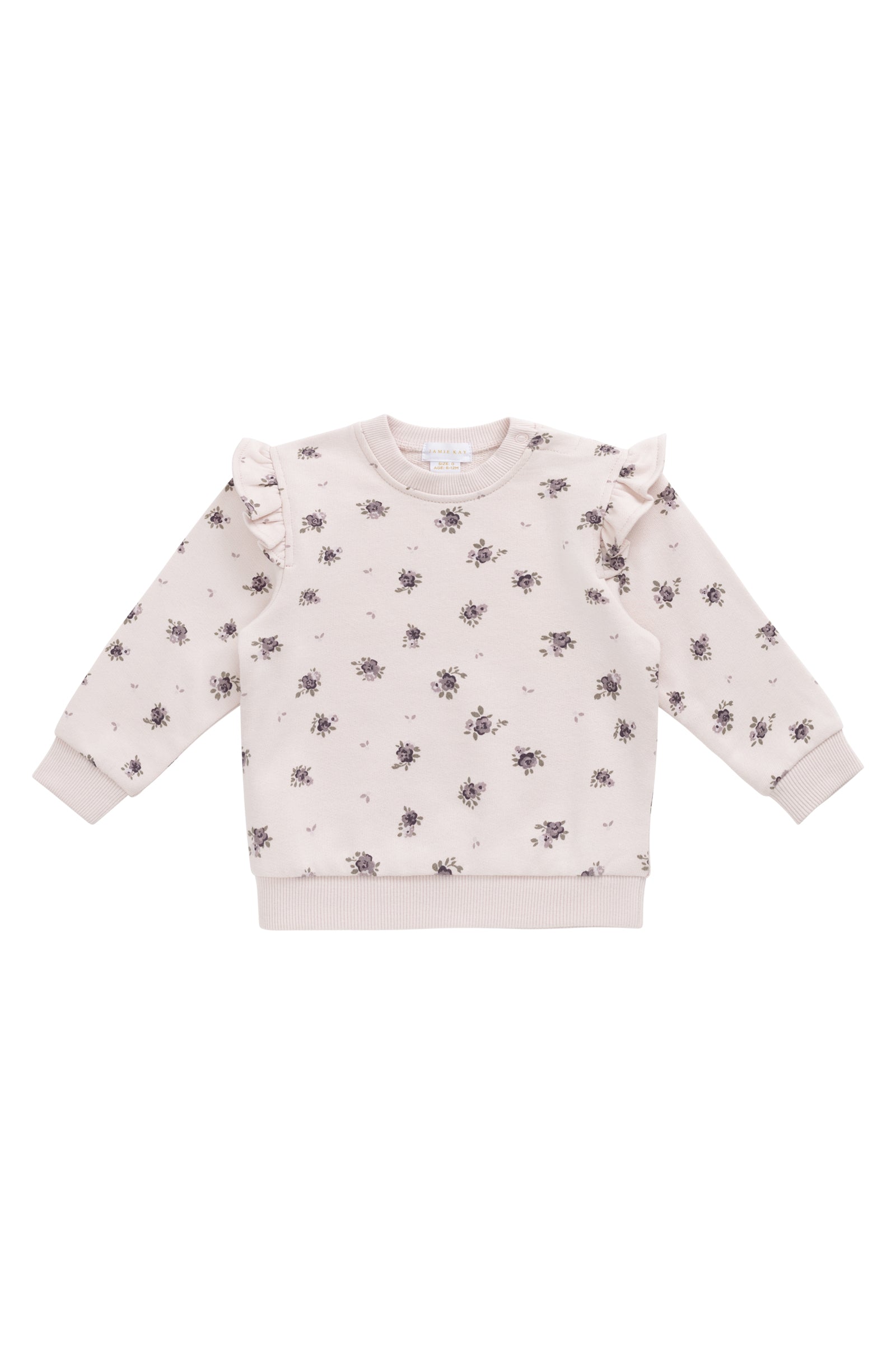 Organic Cotton Lilith Sweatshirt - Simone Sheer Pink