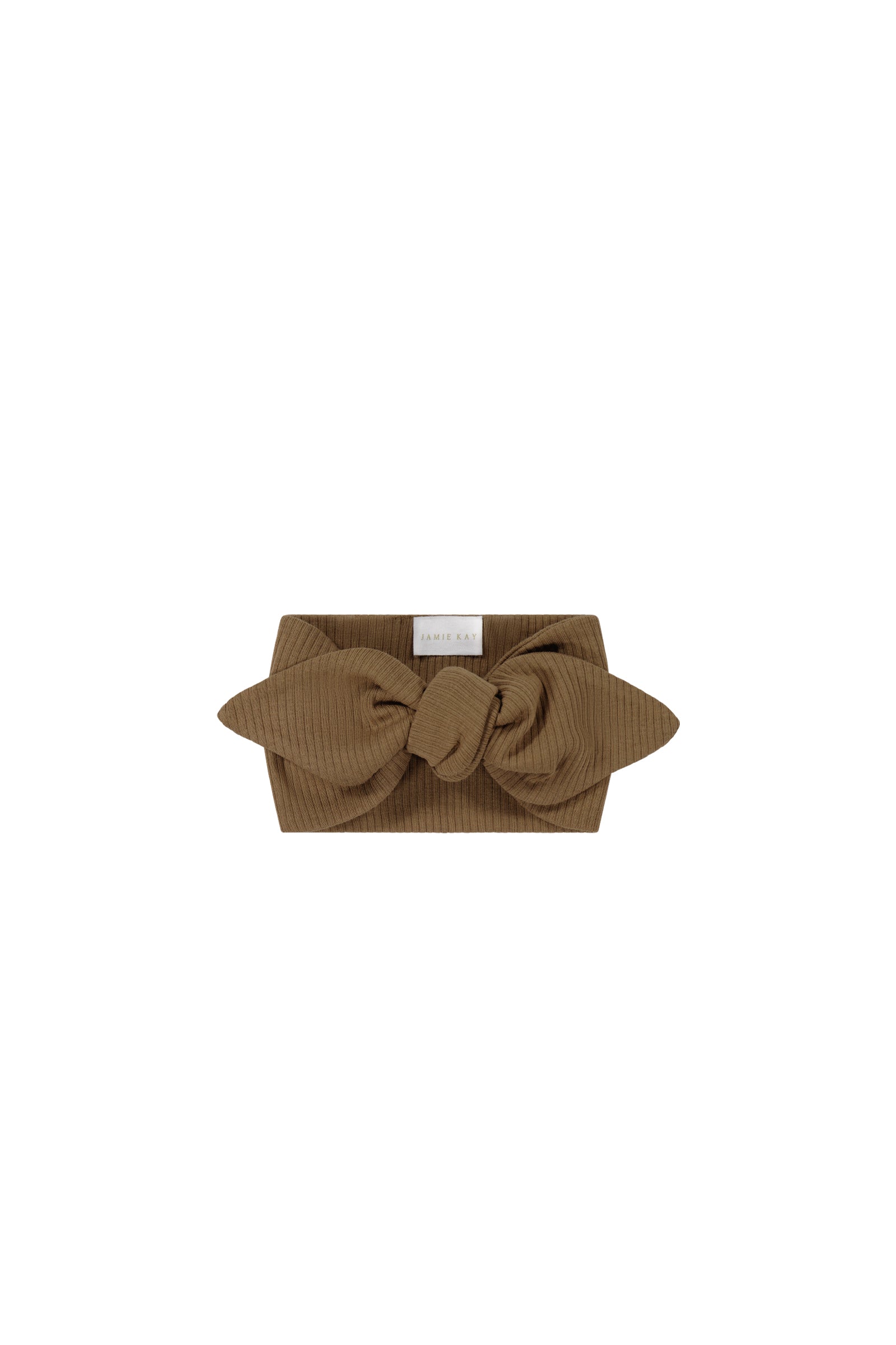 Organic Cotton Modal Headband - Crème Caramel