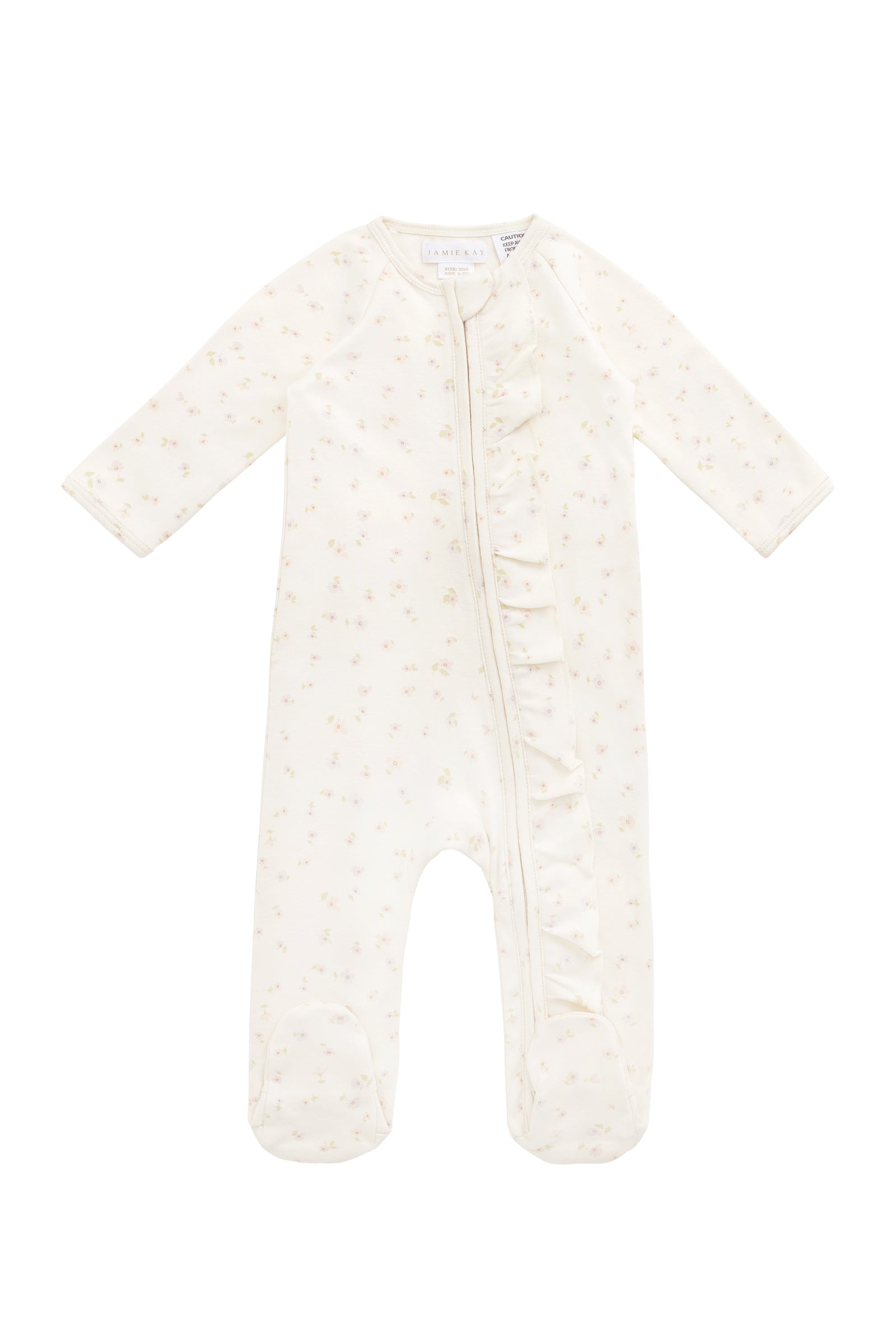 Organic Cotton Melanie Onepiece - Briella Whisper