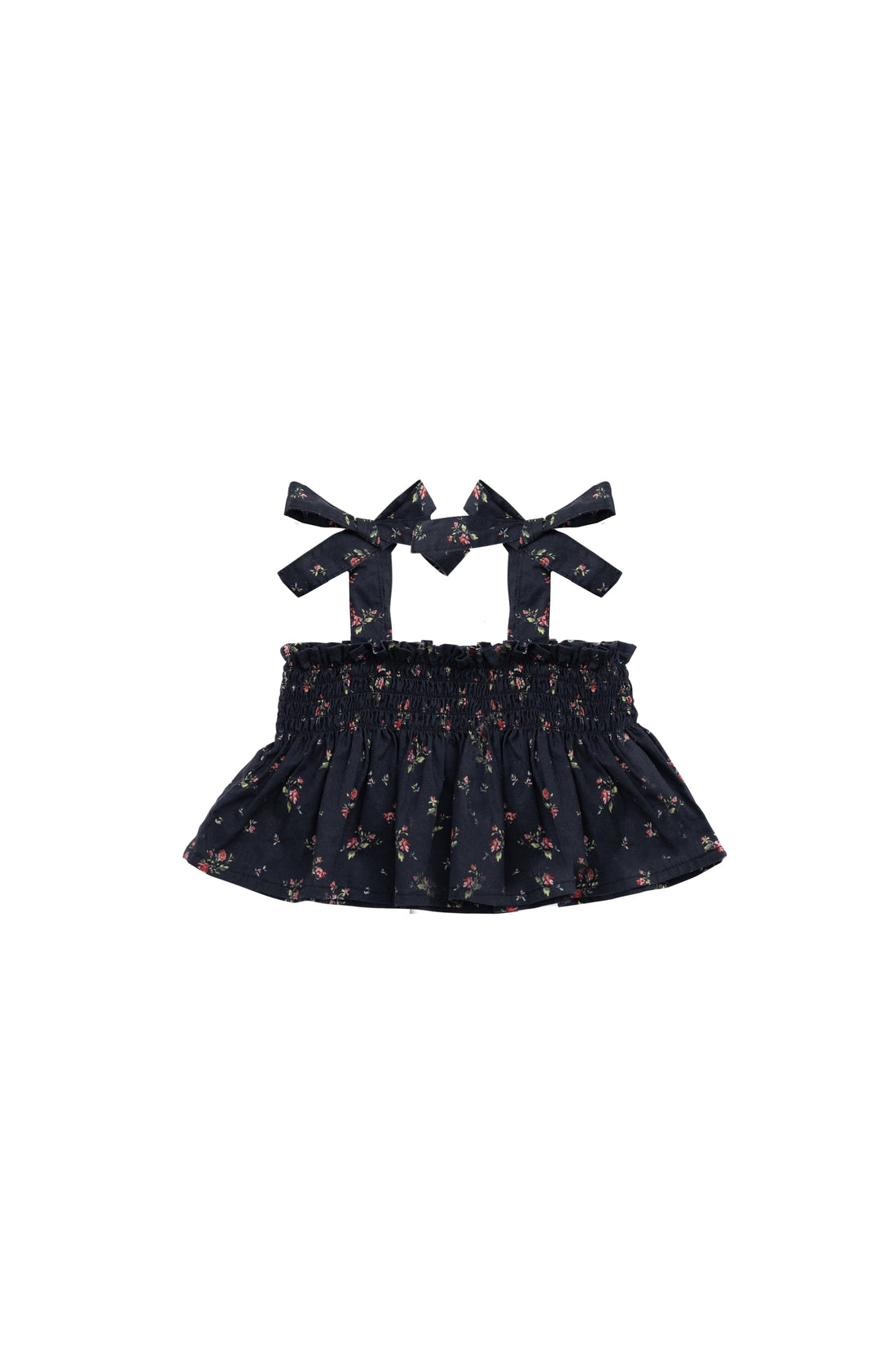 Organic Cotton Odette Top - Bianca Noir