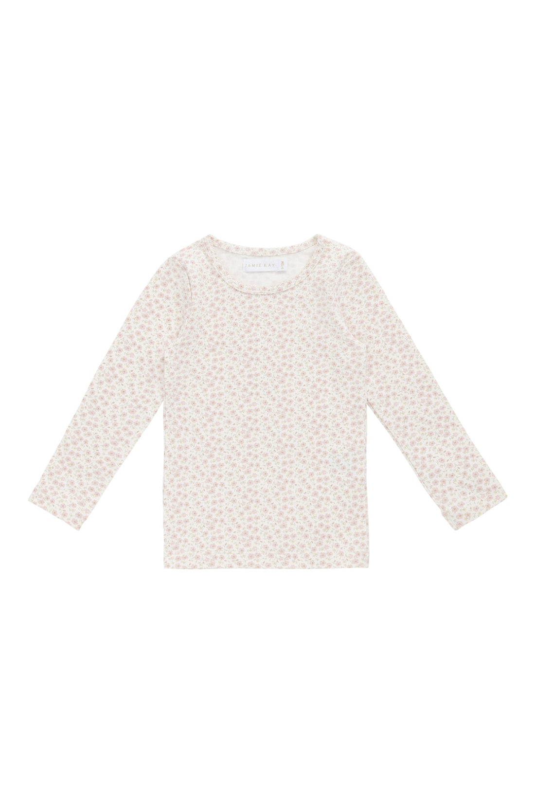 Organic Cotton Long Sleeve Top - Penelope Rose Small