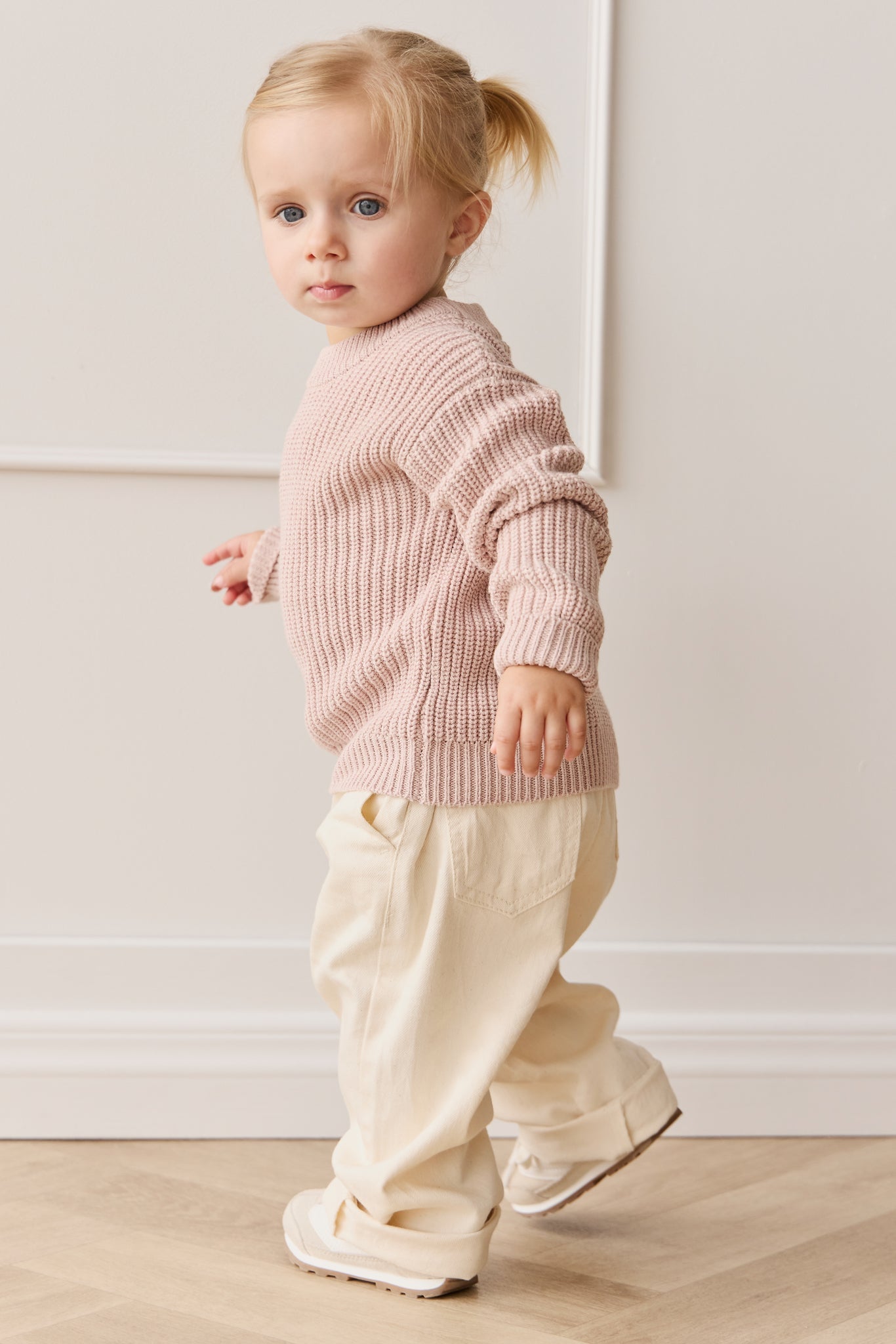 Morgan Jumper - Mauve Chalk Marle