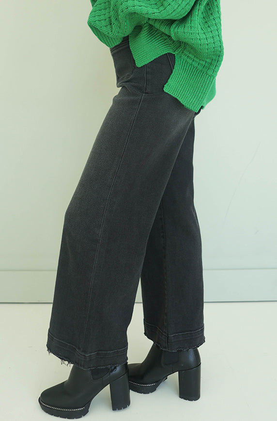 All The Time Black High Rise Jean - FINAL FEW