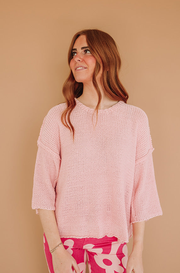 Shape of You Blush Sweater - FINAL SALE