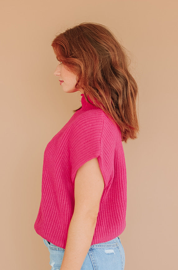 Breaking Dawn Fuchsia Vest - FINAL SALE