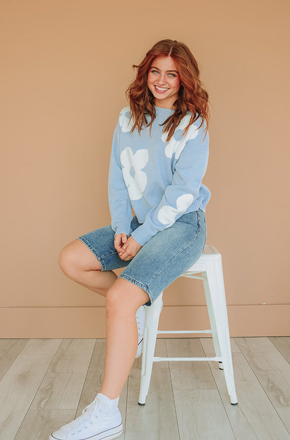 Skater Girl Bermuda Boyfriend Shorts - FINAL SALE