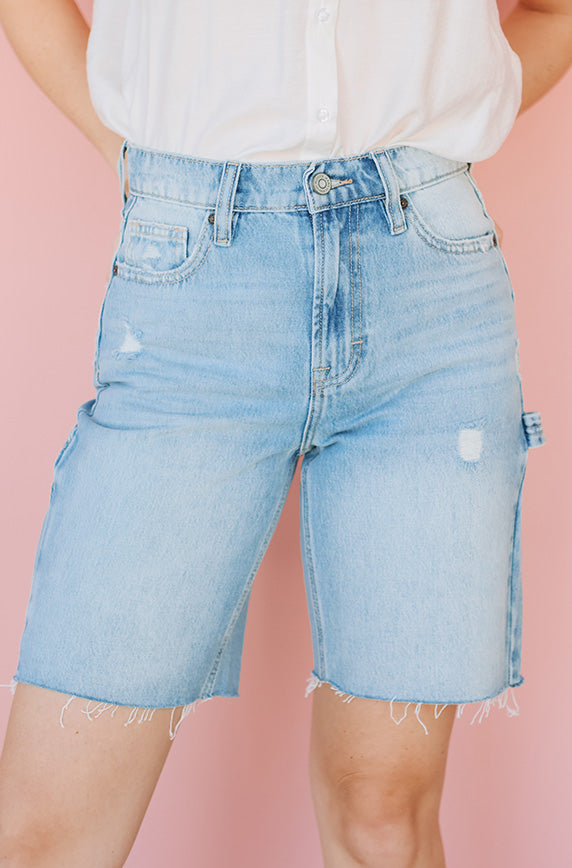 Arizona Blue Denim Dad Shorts