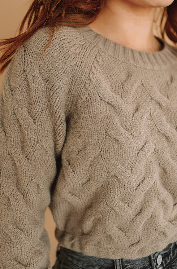 Test the Limits Mocha Sweater - FINAL SALE