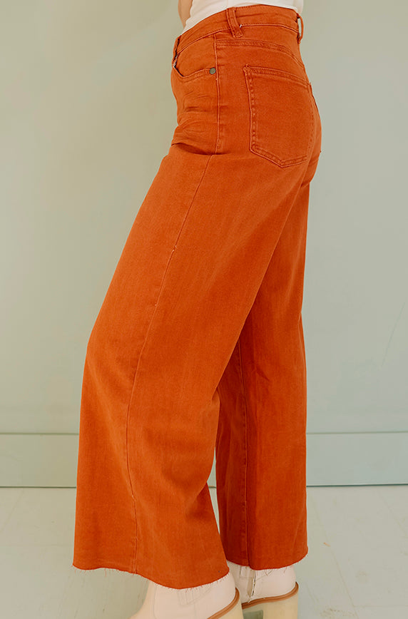 Stepping Out Brick Jeans - FINAL FEW