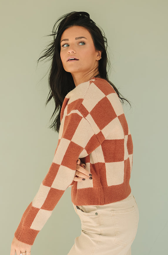 Fair and Square Butterscotch Sweater - FINAL SALE