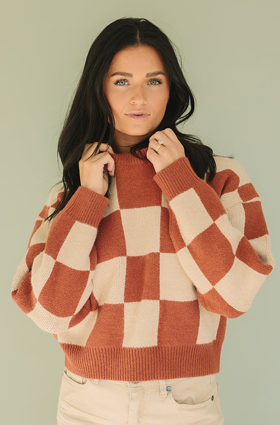 Fair and Square Butterscotch Sweater - FINAL SALE